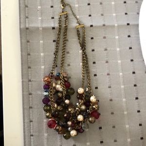 Avon Brilliant Colored Collar Necklace